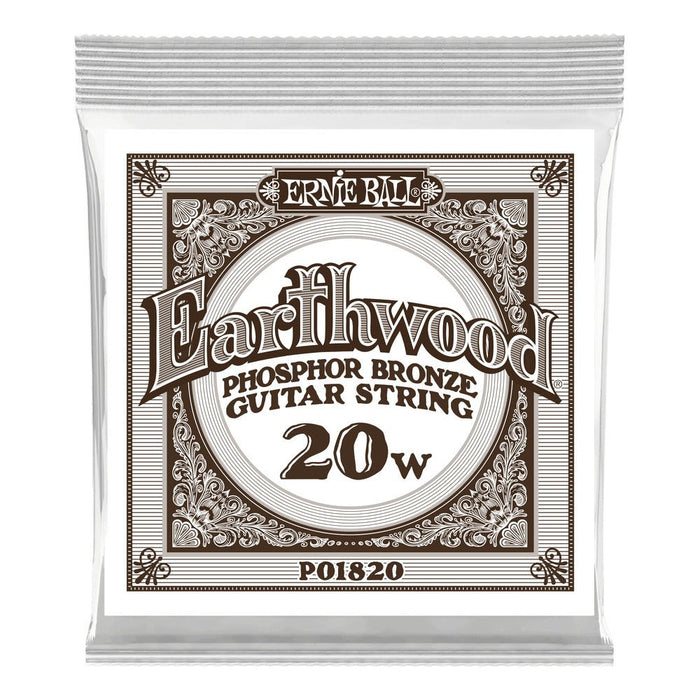 Ernie Ball P01820 Phosphor Bronze Single Strings .20W
