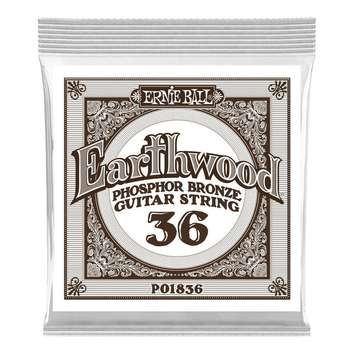 Ernie Ball P01836 Phosphor Bronze Single Strings .036