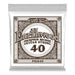 Ernie Ball P01840 Phosphor Bronze Single Strings .040