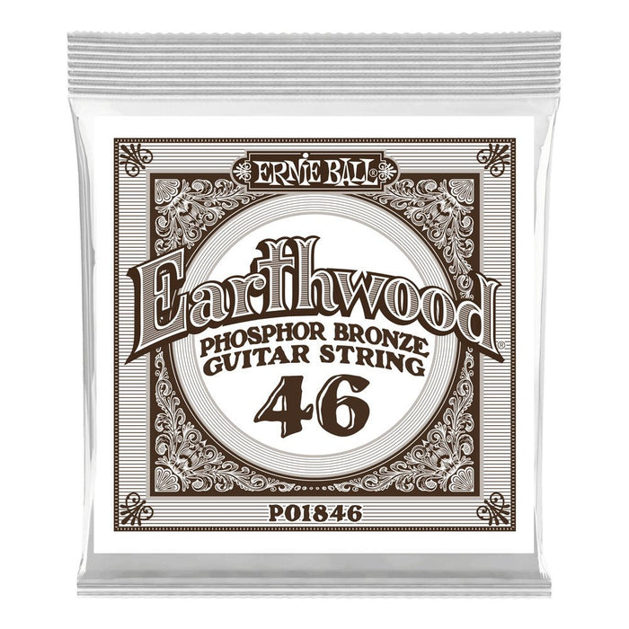Ernie Ball P01846 Phosphor Bronze Single Strings .046