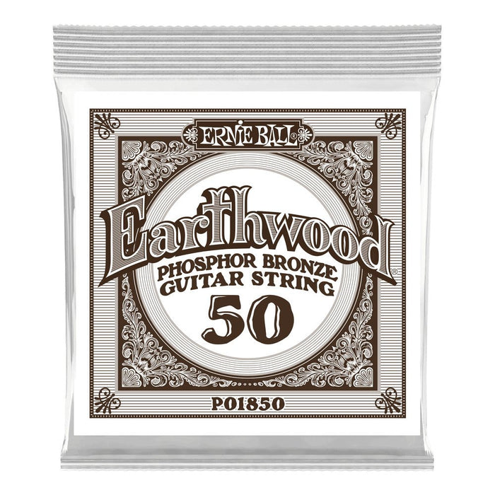 Ernie Ball P01850 Phosphor Bronze Single Strings .050