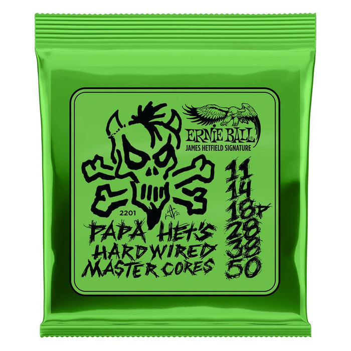 Ernie Ball P02201 Papa Het's Hardwired Master Cores Signature Strings 11-50 Gauge