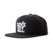 Ernie Ball P04154 Black with White Stacked Ernie Ball Logo Hat