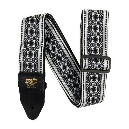 Ernie Ball P05319 Classic Jacquard Guitar Strap/Bass Strap - Beatnik Black