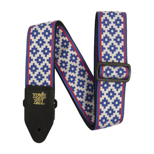 Ernie Ball P05336 Classic Jacquard Guitar Strap/Bass Strap - Blue Crux