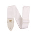Ernie Ball P05350 Polypro Guitar Strap/Bass Strap - White w/ White
