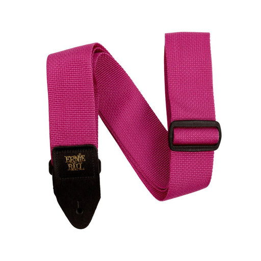 Ernie Ball P05355 Polypro Guitar Strap/Bass Strap - Raspberry