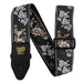 Ernie Ball P05362 Classic Jacquard Guitar Strap/Bass Strap - White Blossom