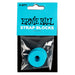 Ernie Ball P05619 Strap Blocks - Blue - 4 Pack