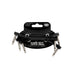 Ernie Ball P06443 Flex Patch Cable 3in - Black - 3 Pack