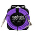 Ernie Ball P06466 Flex Instrument Cable Straight/Angle 20ft - Purple