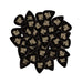 Ernie Ball P09104 Cellulose Guitar Picks - Thin Black - 144 Pack