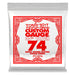 Ernie Ball P11074 .074 Extra Long Nickel Wound Electric Guitar Strings 3 pack