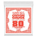 Ernie Ball P11081 .080 Extra Long Nickel Wound Electric Guitar Strings 3 Pack