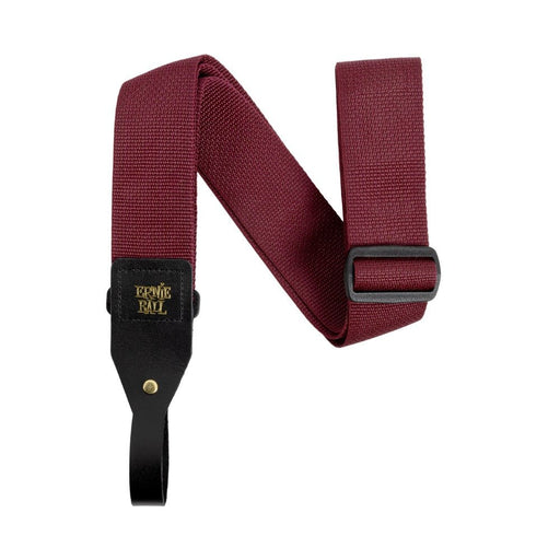 Ernie Ball | Polypro ACOUSTIC Guitar Strap | Burgundy | P05367 (P05367) - Gsus4