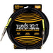 Ernie Ball | SILENT Plug | Straight / Straight Instrument Cable | 3m | Black | P06472 (P06472) - Gsus4