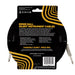 Ernie Ball | SILENT Plug | Straight / Straight Instrument Cable | 6m | Black | P06473 (P06473) - Gsus4