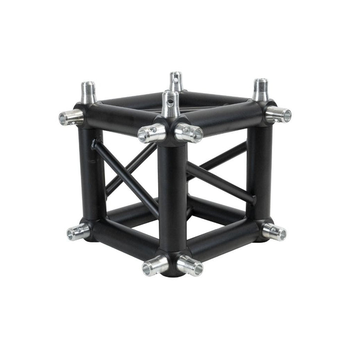 Event Lighting 290mm Box Truss Corner (3 - Way) Black T3BCBK (T3BCBK) - Gsus4
