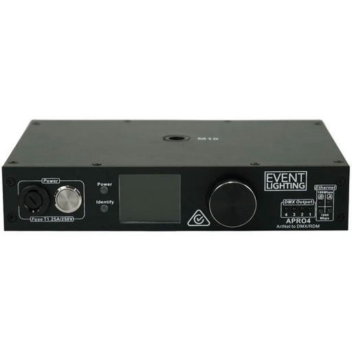 Event Lighting APRO4 Node 4 1 x RJ45 w/ POE 1000 Mbps Port Speed (APRO4) - Gsus4