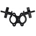 Event Lighting CLAMPDP50 Dual Swivel Pipe Clamp 38 - 51mm Tube (SWL: 300kg) (CLAMPDP50) - Gsus4