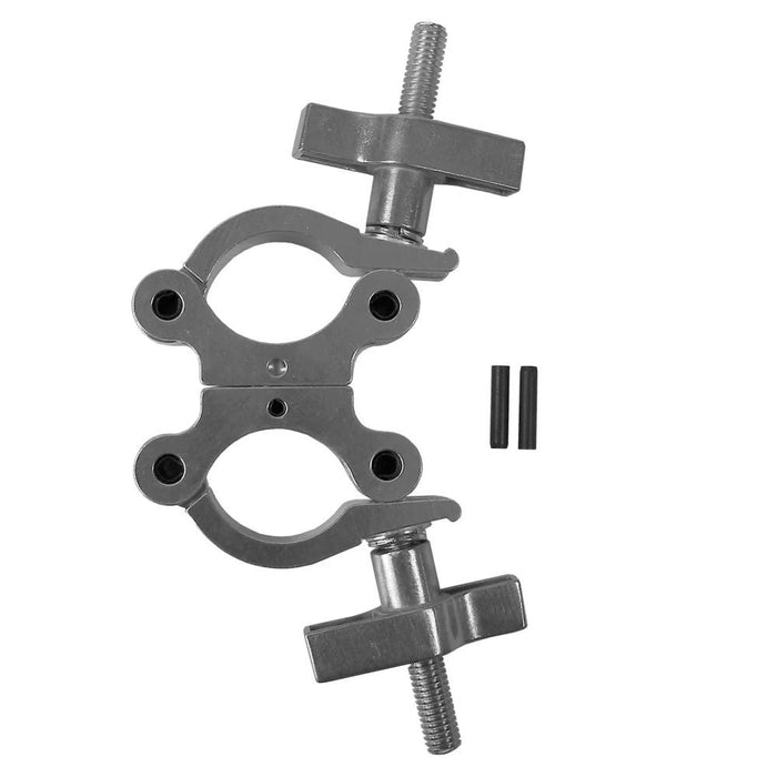 Event Lighting CLAMPDP50S Dual Swivel Pipe Clamp 38 - 51mm Tube (SWL: 300kg) (Silver) (CLAMPDP50S) - Gsus4