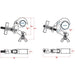 Event Lighting CLAMPT50S Aluminium Trigger Clamp for 38 - 51mm Tube (Silver) (CLAMPT50S) - Gsus4