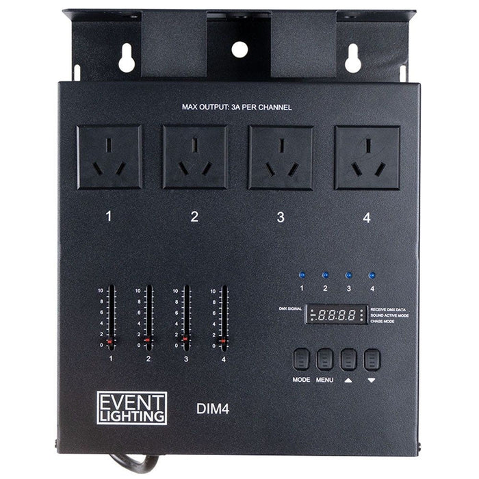 Event Lighting DIM4 4 - Channel DMX Dimmer/Switch (DIM4) - Gsus4