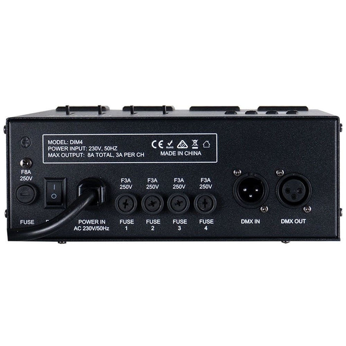 Event Lighting DIM4 4 - Channel DMX Dimmer/Switch (DIM4) - Gsus4
