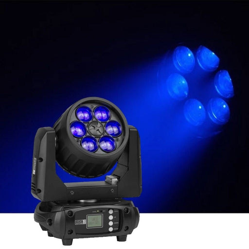 Event Lighting Lite LM6X15 6x15W RGBW Moving Head Zoom Wash (LM6X15) - Gsus4