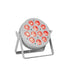 Event Lighting Lite PAR12X12L - WH LED Flat Pro Par 12x12W RGBWAU Stage Wash & IR Remote (White) (PAR12X12L-WH) - Gsus4