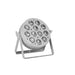Event Lighting Lite PAR12X12L - WH LED Flat Pro Par 12x12W RGBWAU Stage Wash & IR Remote (White) (PAR12X12L-WH) - Gsus4