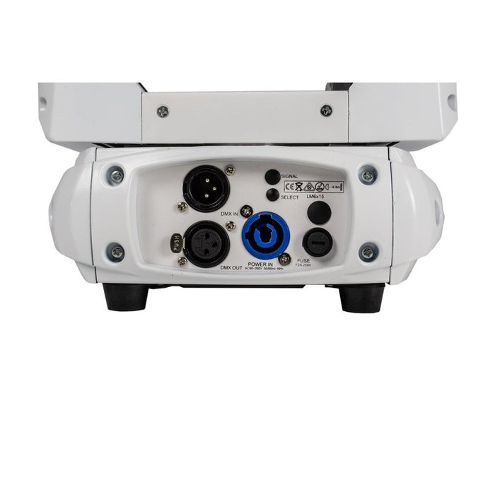 Event Lighting LM6X15W 6x15W LED RGBW Zoom Wash Moving Head (White) (LM6X15W) - Gsus4