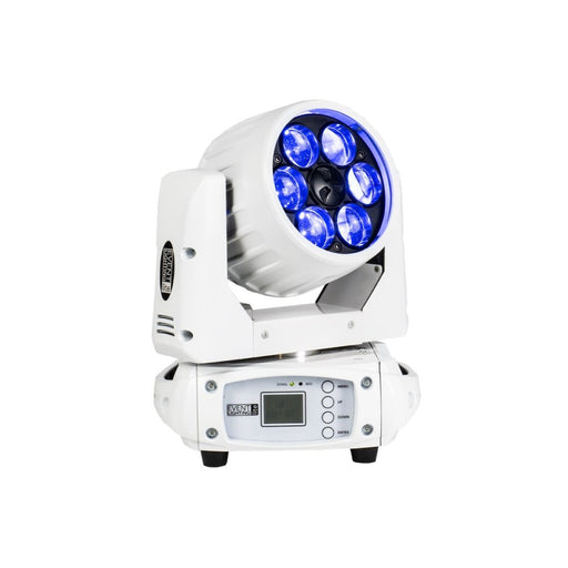 Event Lighting LM6X15W 6x15W LED RGBW Zoom Wash Moving Head (White) (LM6X15W) - Gsus4