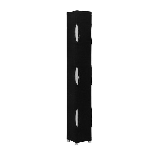 Event Lighting LYCRAT2B Black Lycra Truss (290mm) Cover 2M with 3 pr Zips (LYCRAT2B) - Gsus4