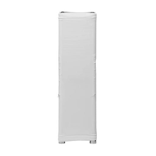 Event Lighting LYCRAT2W White Lycra Truss (290mm) Cover 2M with 3 pr Zips (LYCRAT2W) - Gsus4