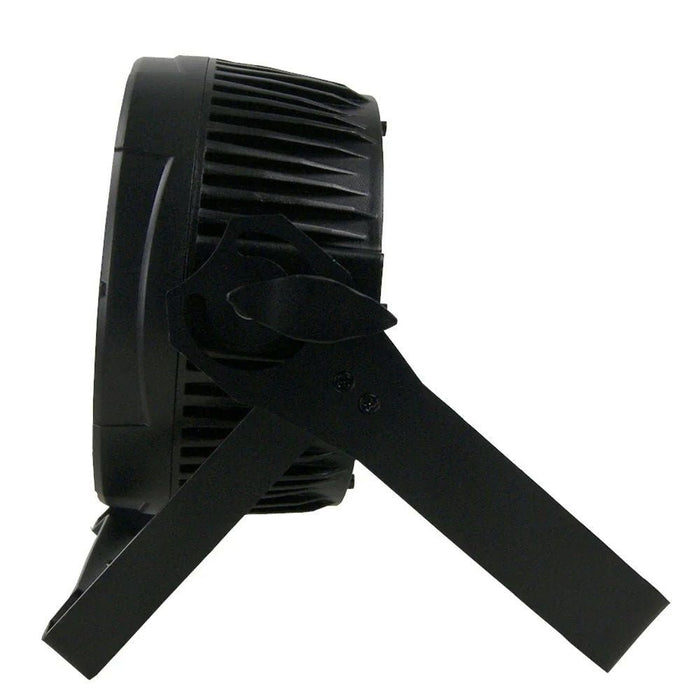 Event Lighting PAR12H LED Flat Pro Par 12x12W RGBWA+UV Stage Wash (Black Finish) (PAR12H) - Gsus4