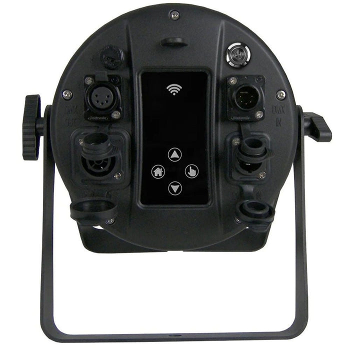 Event Lighting PAR9X12BH - IP Outdoor Battery Par Can 9x12W RGBWAU w/ Wireless DMX (PAR9X12BH-IP) - Gsus4