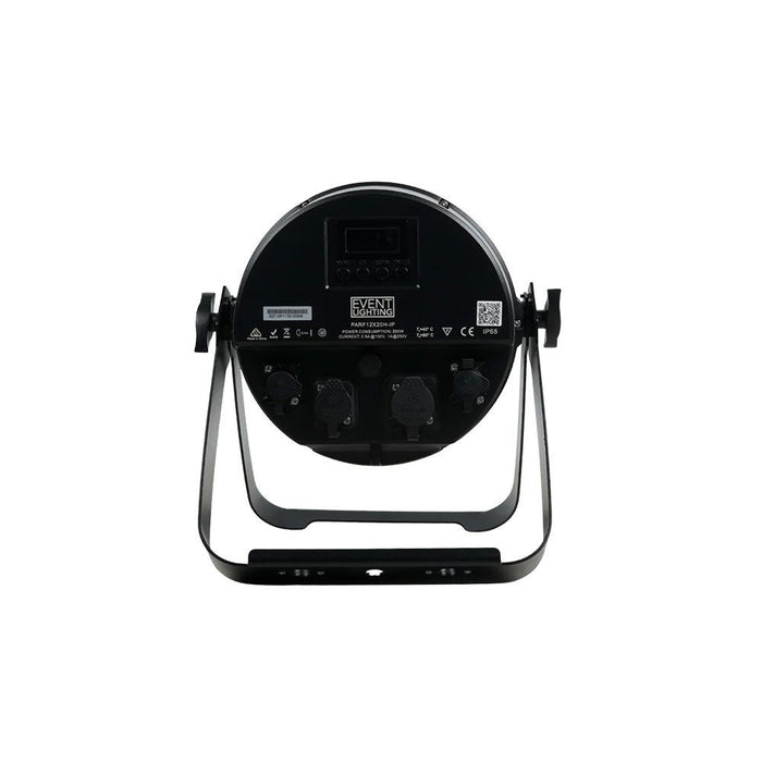 Event Lighting PARF12X20H - IP IP65 Parcan w/ 12x20W RGBWAU LEDs and Electronic Frost (PARF12X20H-IP) - Gsus4