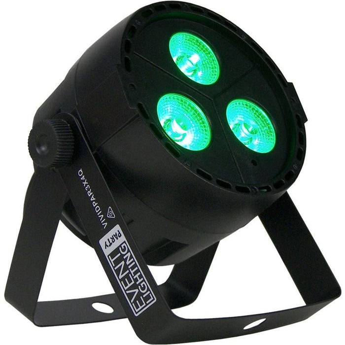 Event Lighting Party VIVIDPAR3X4Q Indoor Party Par w/ 3x4W RGBW LEDs (VIVIDPAR3X4Q) - Gsus4