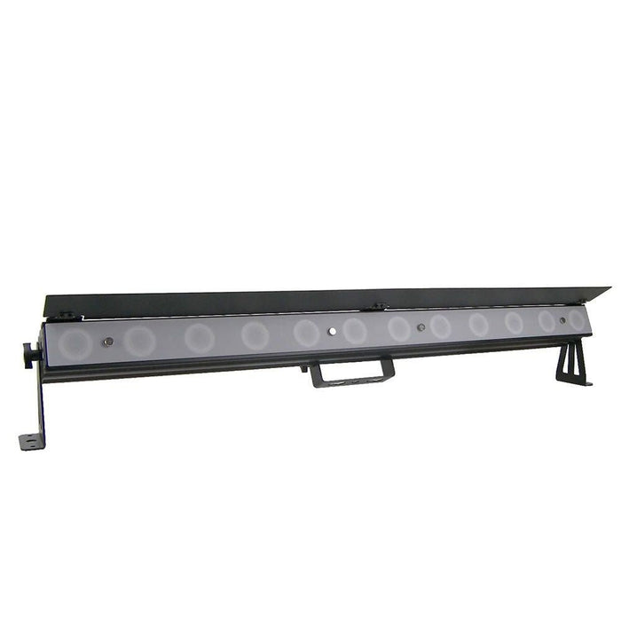Event Lighting PIXBAR12H LED Pixel Bar 12 x 12W RGBWAU w/ Barndoor & Frost Filter (PIXBAR12H) - Gsus4