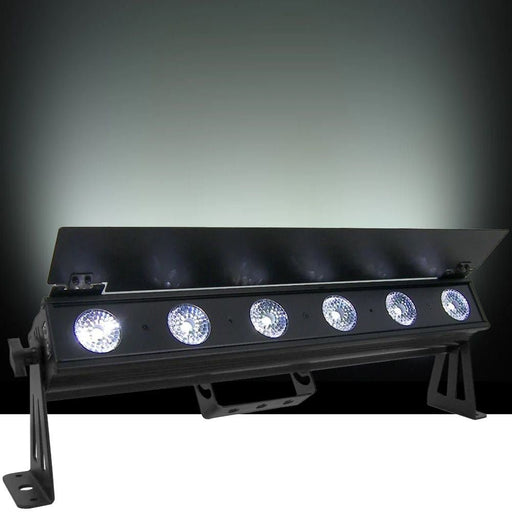Event Lighting PIXBAR6VW LED Pixel Bar 6 x 6W CW/WW/A w/ Barndoor (PIXBAR6VW) - Gsus4