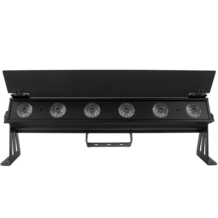 Event Lighting PIXBAR6VW LED Pixel Bar 6 x 6W CW/WW/A w/ Barndoor (PIXBAR6VW) - Gsus4