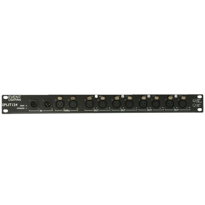 Event Lighting Split 124 4 - Way DMX Splitter (SPLIT124) - Gsus4