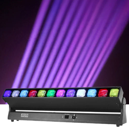 Event Lighting SURF12X60 RGBW LED Tilt Bar w/ Zoom 12 x 60w (SURF12X60) - Gsus4