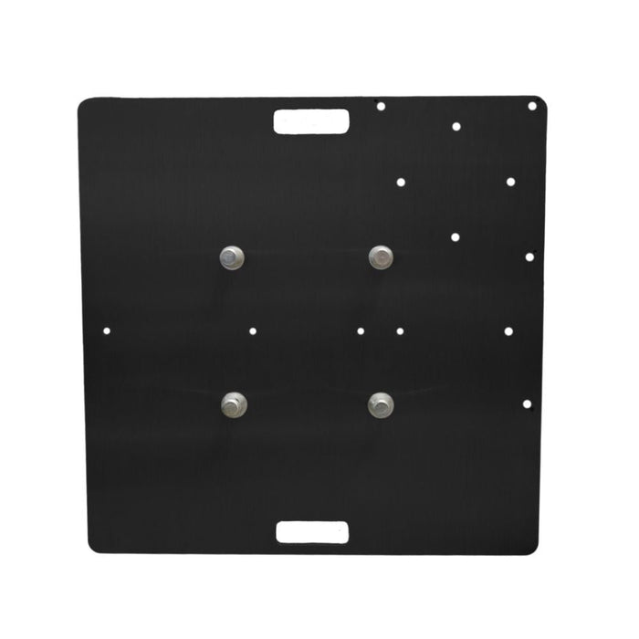 Event Lighting TB750ABK 290mm Box Truss Aluminium Base Plate (750mm x 750mm) Black (TB750ABK) - Gsus4