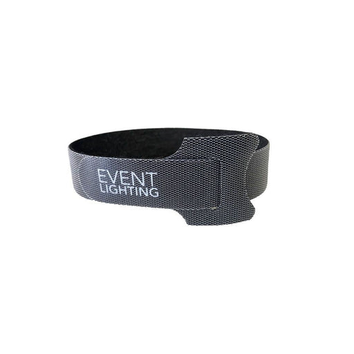 Event Lighting VT50H Heavy Duty Velcro Ties 50 - Pack 18mm x 300mm (Black) (VT50H) - Gsus4