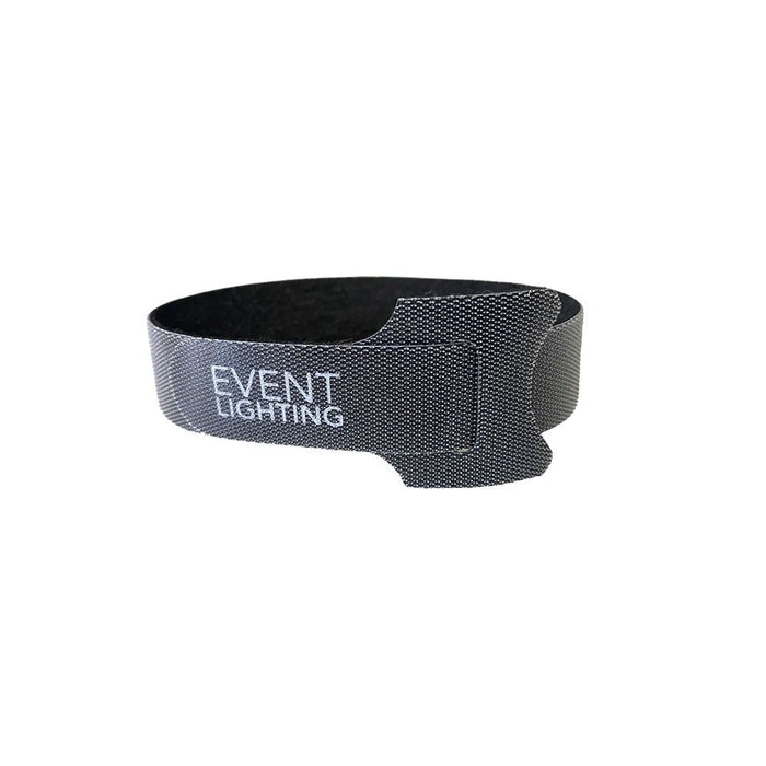 Event Lighting VT50H Heavy Duty Velcro Ties 50 - Pack 18mm x 300mm (Black) (VT50H) - Gsus4