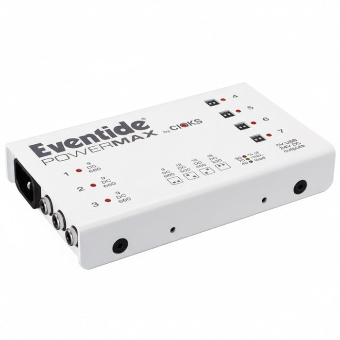 Eventide | PowerMAX V2 | High Current & Low Profile | DC7x 660mA 9V Outputs | w/ 24V Output (EVE - POWERMAXV2) - Gsus4