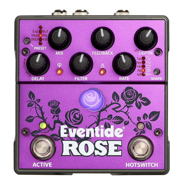 【新品未使用】Eventide Rose Delay Eventide Rose Analog/Digital Hybrid Delay w/ HotSwitch & MIDI - Gsus4