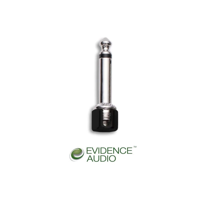 Evidence Audio | SiS Plug Angled | Solderless 1/4" TS Plug | Black | Single (Evidence - SiS - Plug - Black) - Gsus4